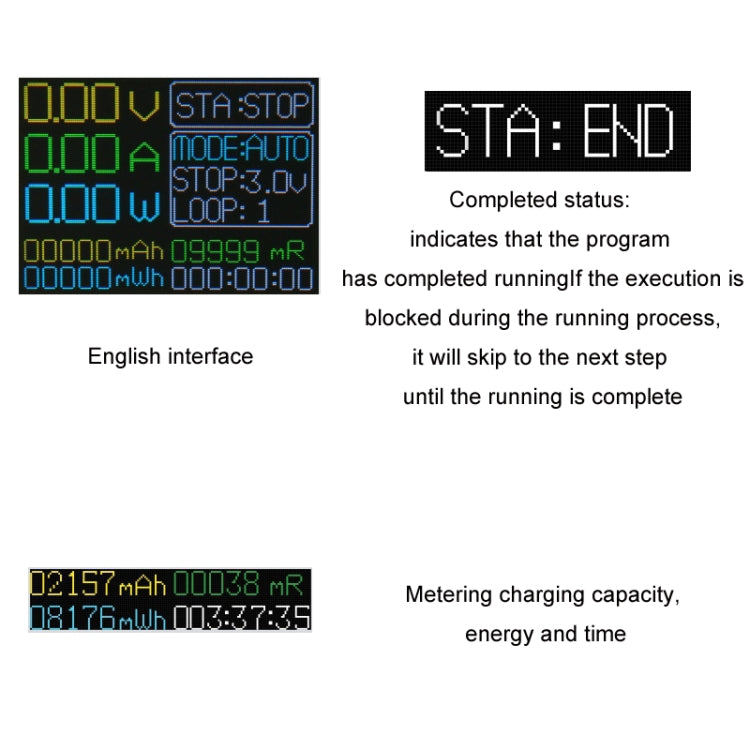 18650 Lithium Battery Capacity Automatic Charge Discharge Internal Resistance Tester - XHD0034