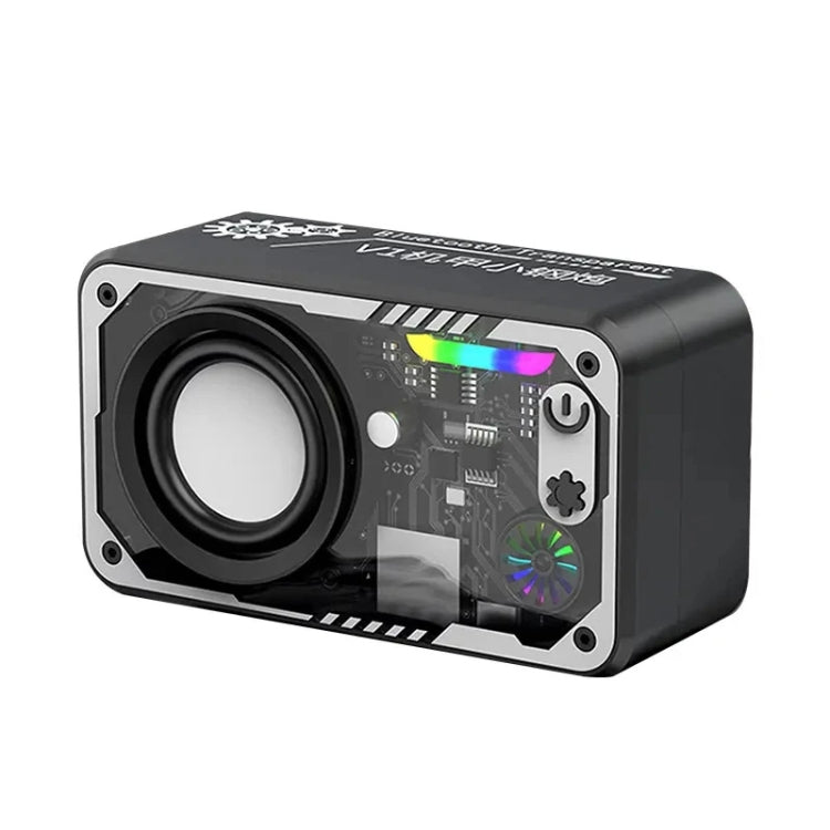 V1 Mecha Wind Small Steel Cannon Multifunctional Sound Outdoor Portable Desktop Speaker