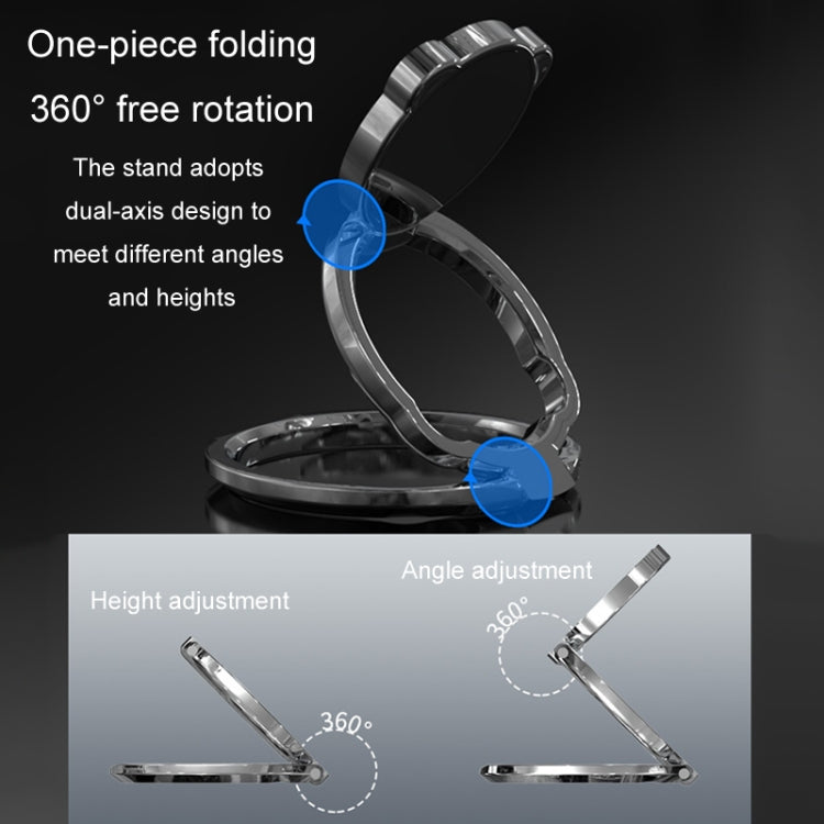 Universal Mobile Folding Finger Ring Holder 360 Rotation Desktop Phone Holder