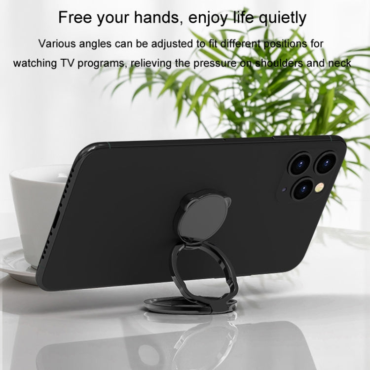Universal Mobile Folding Finger Ring Holder 360 Rotation Desktop Phone Holder