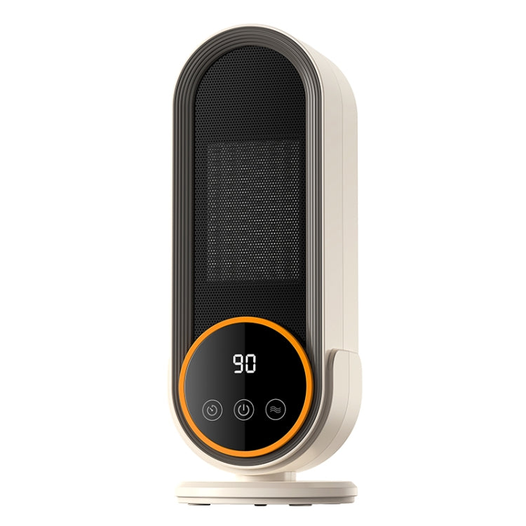 E68S 1200W PTC Ceramic Heating Desktop Smart Electric Heater, Plug: US Plug - Remote Control Model