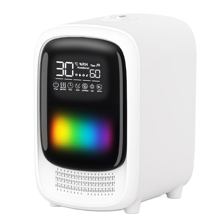 FS101 3.5L Colorful Light Home Bluetooth Music Aromatherapy Humidifier, Spec: US Plug - Whtie