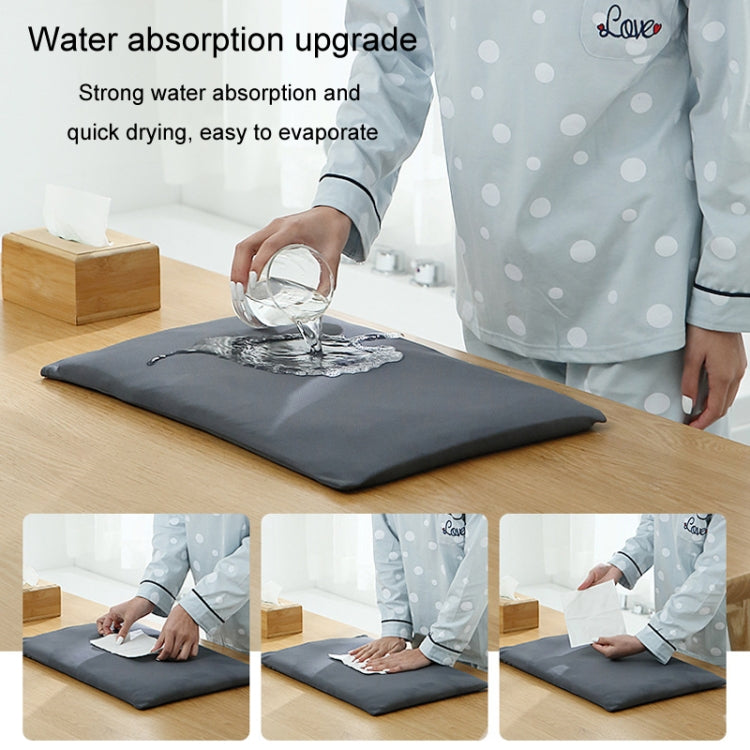 Diatomaceous Earth Water-absorbing Quick-drying Floor Mat Bathroom Non-slip Diatom Mud Soft Mat, Size: 60x40cm