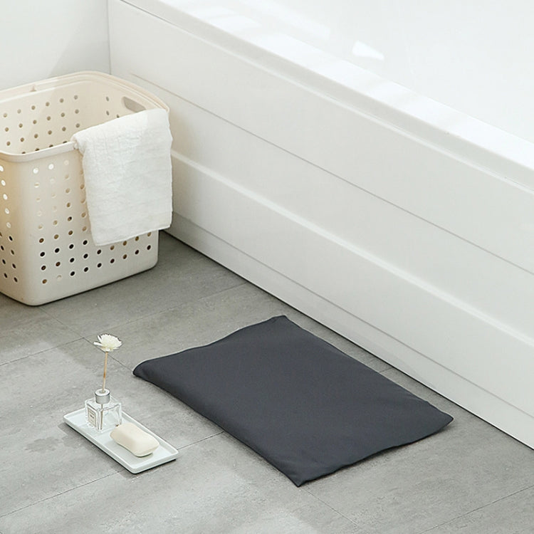 Diatomaceous Earth Water-absorbing Quick-drying Floor Mat Bathroom Non-slip Diatom Mud Soft Mat, Size: 60x40cm