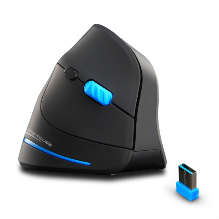 ZELOTES F-35A 6-Buttons Vertical Grip Ergonomic Rechargeable Wireless Mouse - Wireless Version