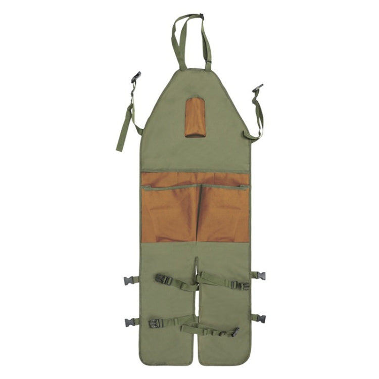 Gardening Pruning Multi-Pocket Oxford Cloth Color-blocking Extended Leg Apron
