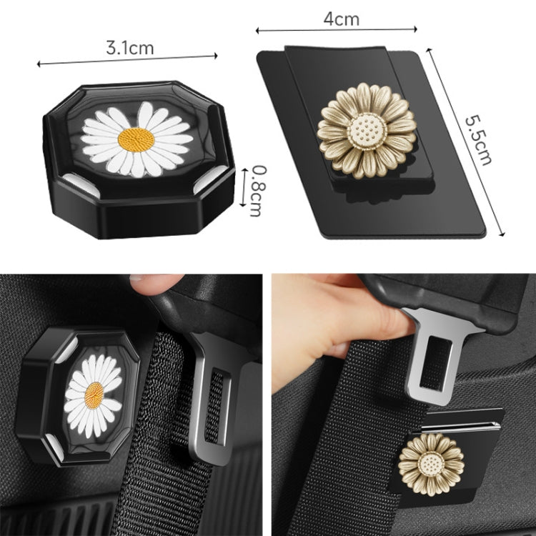 Car Seat Belt Limiter Anti-collision Shaking Abnormal Noise Stabilizer, Specifications: Magnet Type