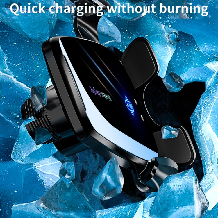 Q96 Car Wireless Charging Cell Phone Navigation Mount, Style: Standard