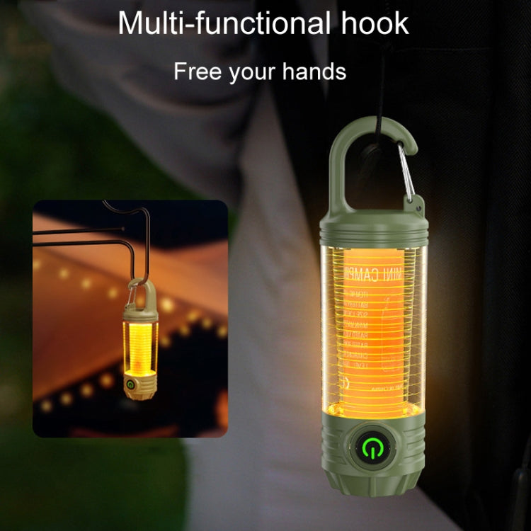 Rechargeable Outdoor Portable LED Camping Light Multifunctional Flashlight