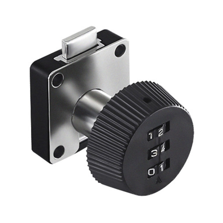 Home Cabinet Desk Drawer Combination Lock Lockers File Security Latches, Style: Black Beveled