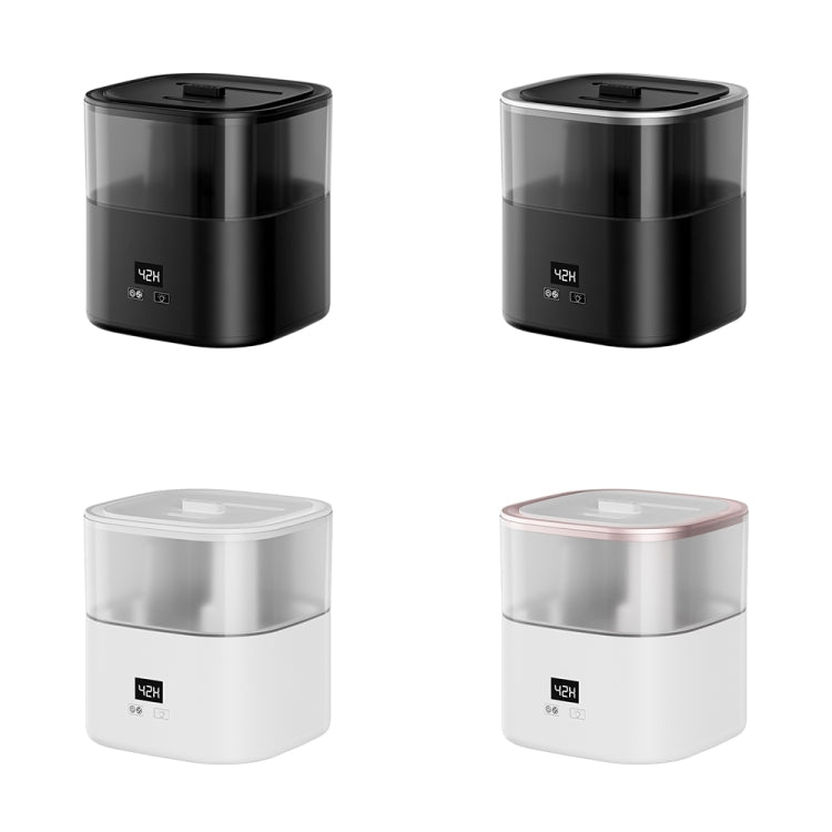JSQ-58 1.1L large Capacity Digital Display Flame Atomization Humidifier, Color: White
