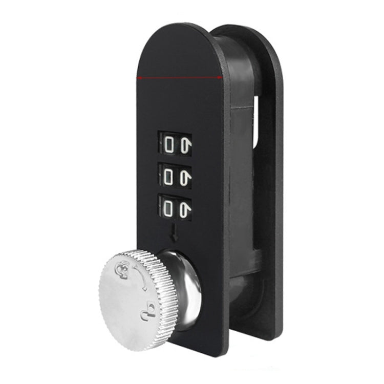 Home Drawer Locker Mechanical Dial And Quarter Turn Combination Lock, Style: Right Turn