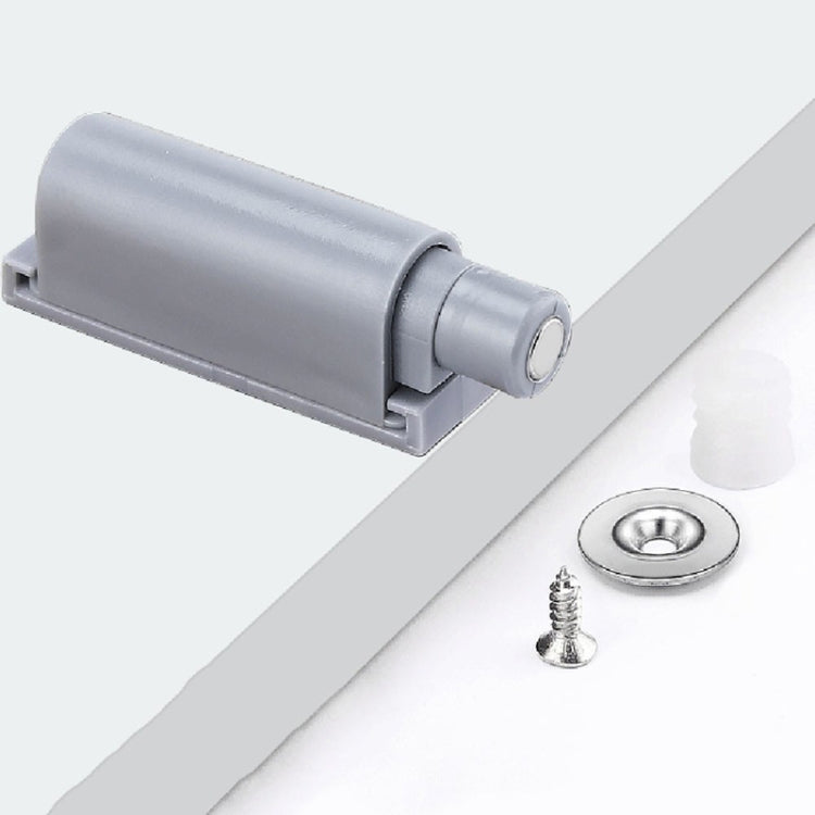 2sets Home Cabinet Door No Pull Handle Thick And Short Magnetic Bouncer