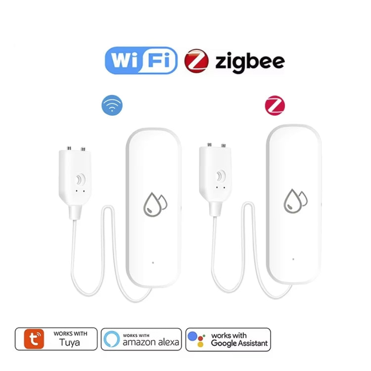 Tuya WiFi Water Leak Alarm Remote Monitoring Flood Leak Detector