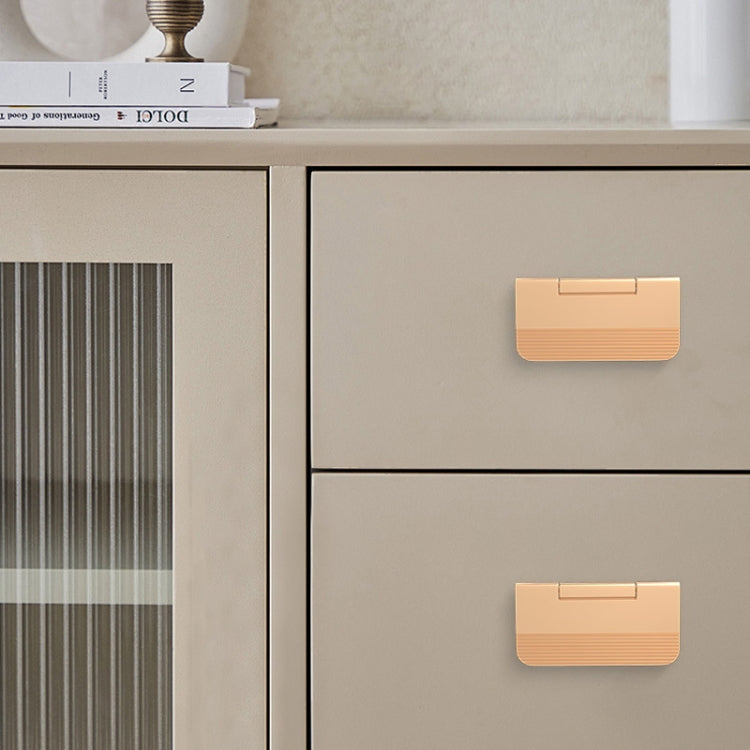 Invisible Simple Drawer Exposed Mounted Concealed Button Flip Flop Handle
