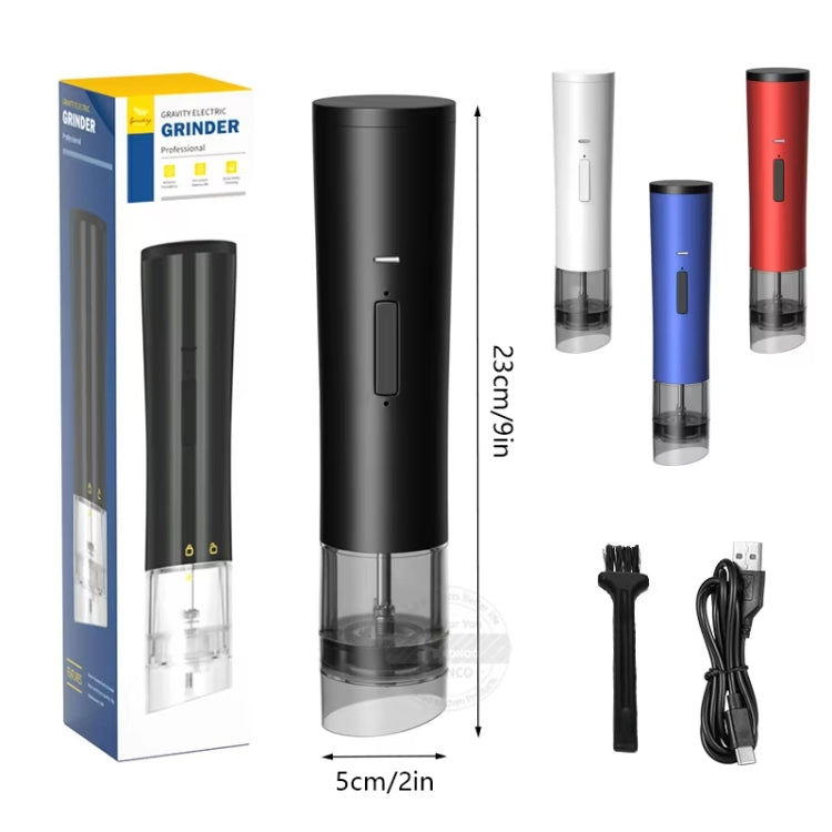 Multifunctional Kitchen Seasoning Electric Grinder Adjustable Coarse and Fine Pepper Grinder