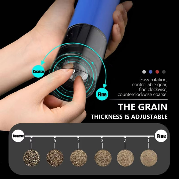 Multifunctional Kitchen Seasoning Electric Grinder Adjustable Coarse and Fine Pepper Grinder