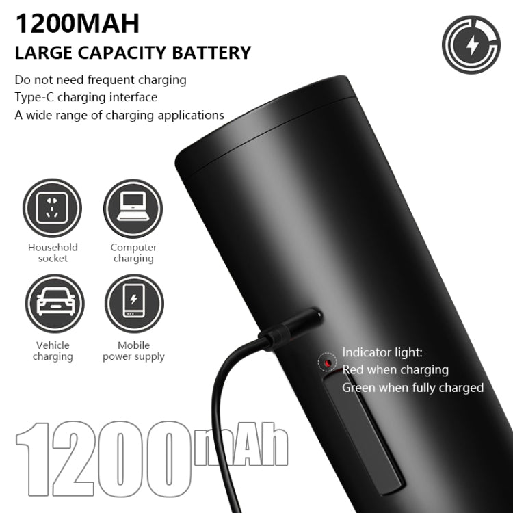Multifunctional Kitchen Seasoning Electric Grinder Adjustable Coarse and Fine Pepper Grinder