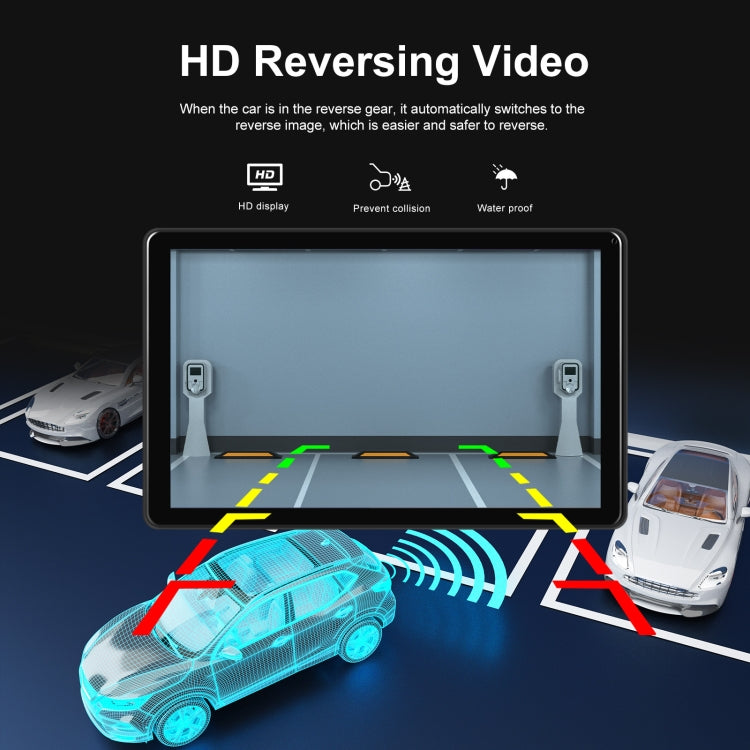 8-inch Car Full Touch Screen Player Supports Horizontal and Vertical CarPlay / Android Auto, Spec: With Camera