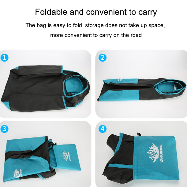 Vanaheimr Tote Shoulder Bag Outdoor Sports Handbag Waterproof Folding Hiking Travel Storage Bag