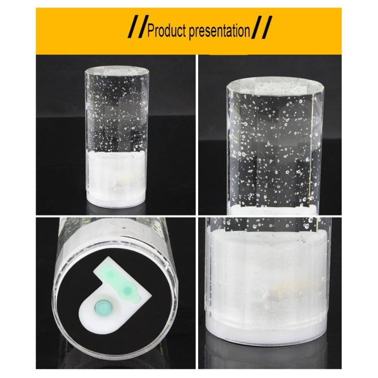 USB Charging LED Round Bar Crystal Lamp KTV Atmosphere Decorative Light, Color: Red