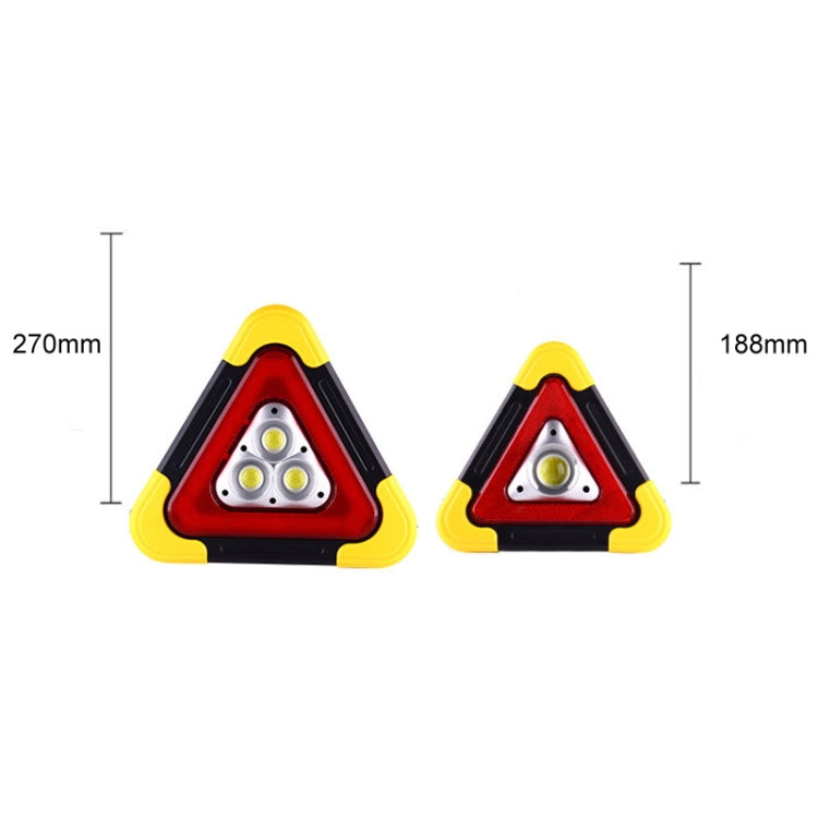 Small Car Traffic Warning Sign Vehicle Reflective Tripod Emergency Light