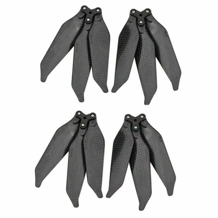 For DJI Mavic 2 Pro / Zoom 8743F Carbon Fiber Three-blade Propeller, Spec: 2pairs