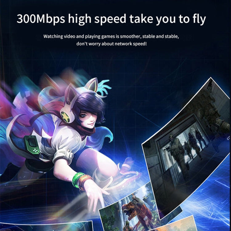 4G Wireless SIM Card Router 4G Hotspot Sharing Mobile CPE Full Netcom, EU Plug - 白色
