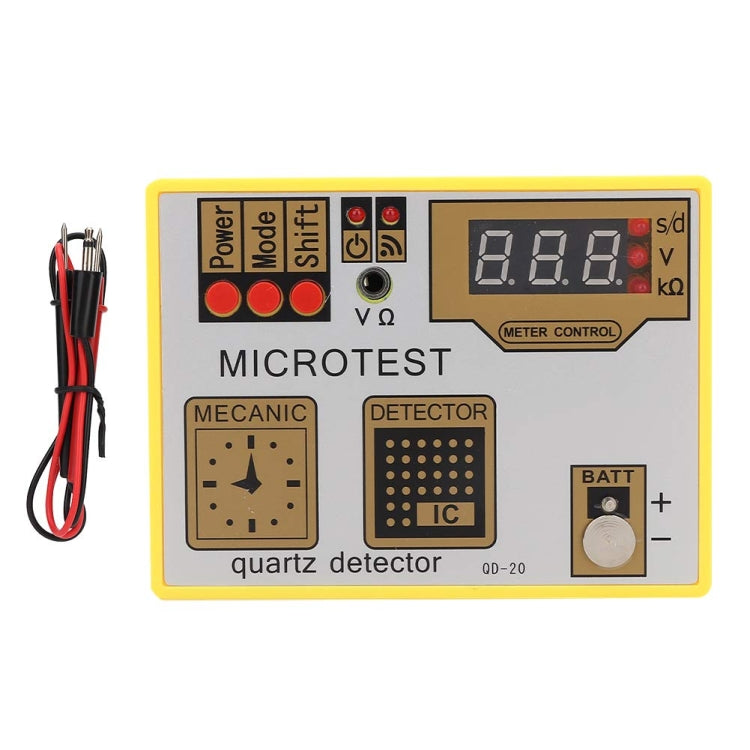 Quartz Watch Movement Pulse Multifunctional Battery Tester - QD-20