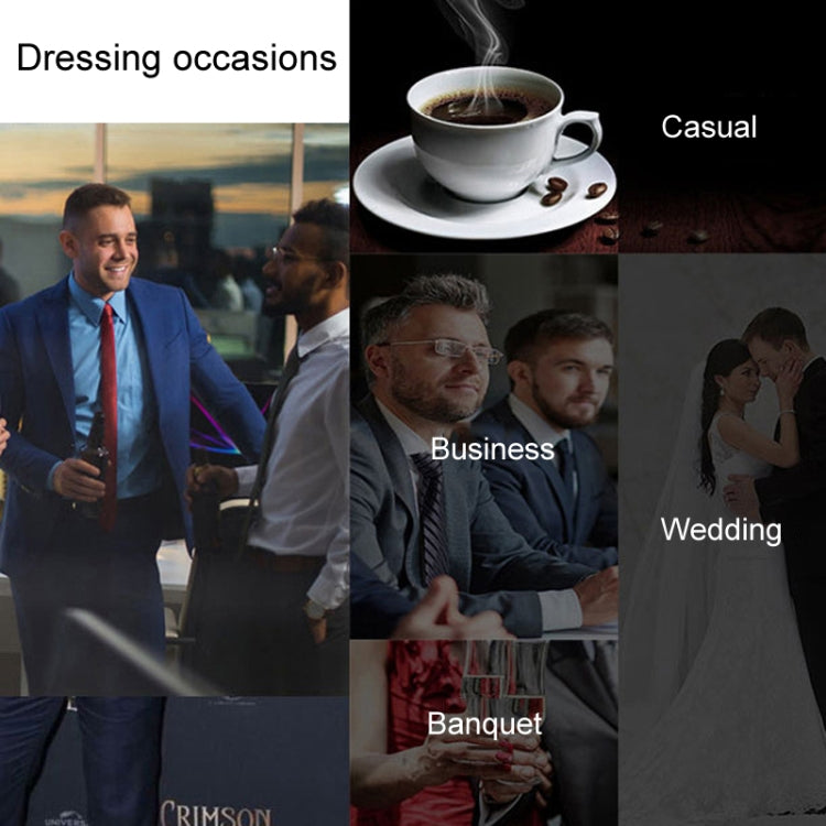3 In 1 Men 2-Button Suit Handsome Slim Business Formal Suit Bank Sales Hotel Workwear, Size: XXL