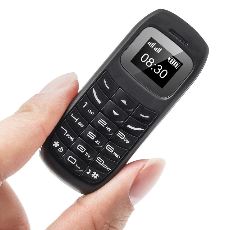 BM70 Mini Mobile Dual SIM Personalised Bluetooth Earphone Dialer - Black