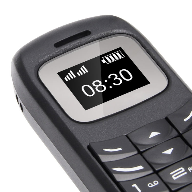 BM70 Mini Mobile Dual SIM Personalised Bluetooth Earphone Dialer - Black