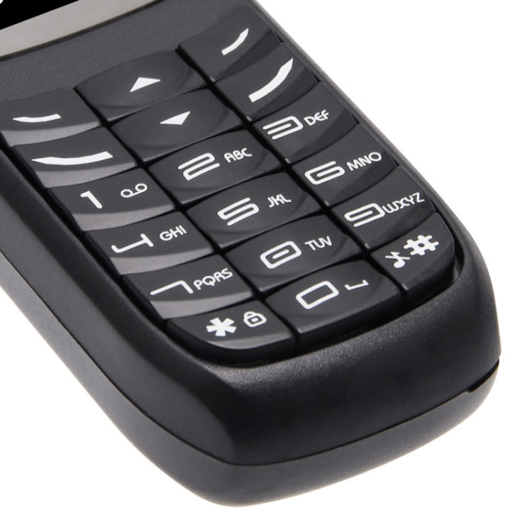 BM70 Mini Mobile Dual SIM Personalised Bluetooth Earphone Dialer - Black