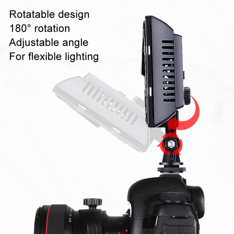 WS-300II Video Fill Light Dual Color Temperature LED Beauty Shooting Light, Spec: Single Lamp+EU Plug Adapter