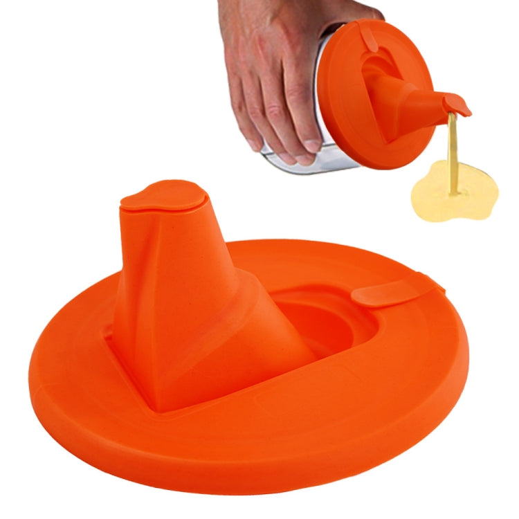 17cm TPR Foldable One Gallon Drip-proof Paint Bucket Lid