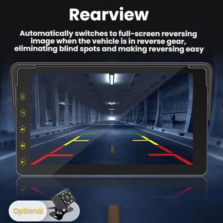 7 Inch Bluetooth 5.0 Portable CarPlay Monitor, Specifications: Display + Camera