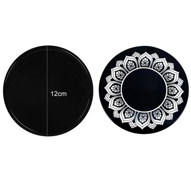 Vehicle Round Strong Sticky Non-slip PU Mat, Diameter: 12cm