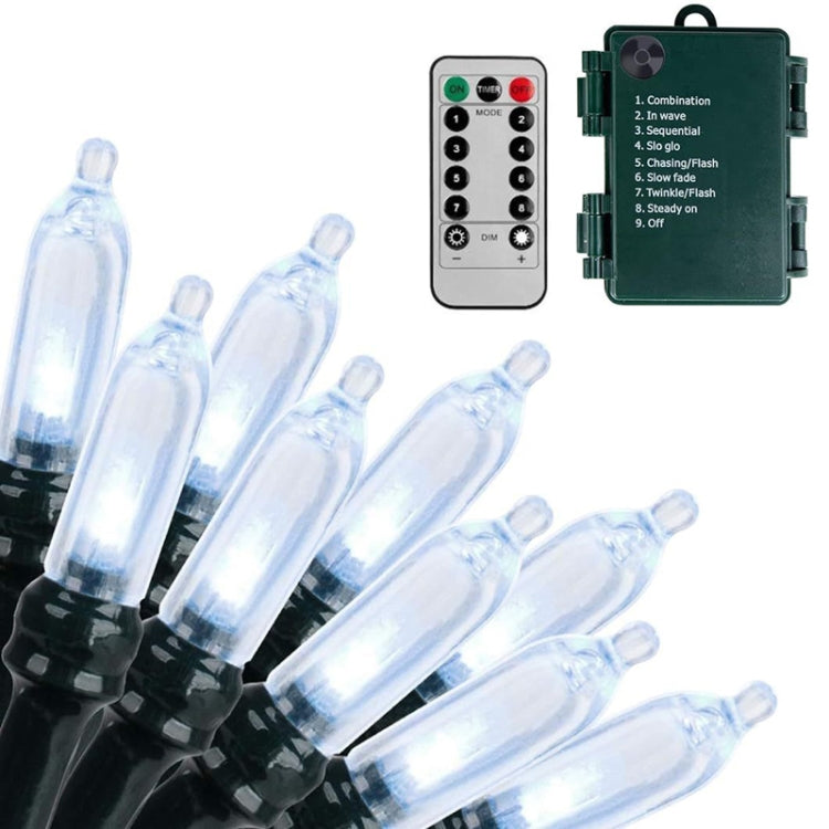 Christmas Bulb Light String Waterproof Battery Box Starry Sky Light String, Length: 10m 100 Lights With Remote Control