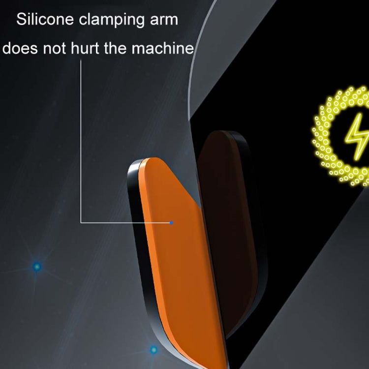 C3 Car Infrared Sensor Auto Opening And Closing Wireless Charging Cell Phone Holder - Black