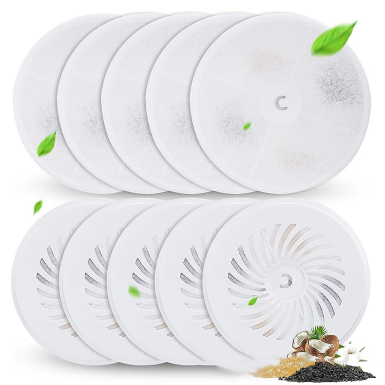 5pcs /Box For 2 / 3 / 5 SOLO Smart Drinking Fountain Filters Cartridge Pet Drinking Fountain Filter Cotton