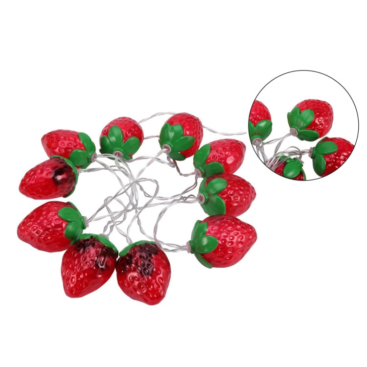 USB Strawberry Light String LED Christmas Decoration Lights, Length: 6m 40 Light