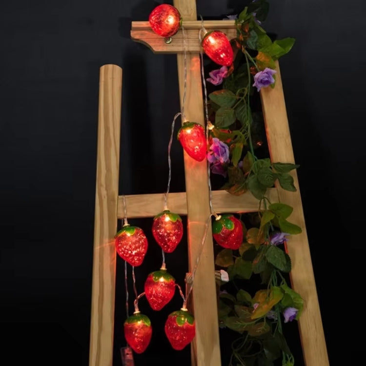USB Strawberry Light String LED Christmas Decoration Lights, Length: 1.5m 10 Light