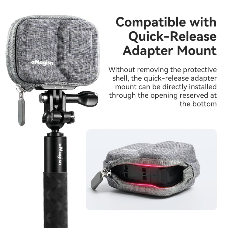 For Insta360 Ace Pro 2 / Ace Pro / Ace AMagisn Body Bag Protective Shell Accessories - Gray