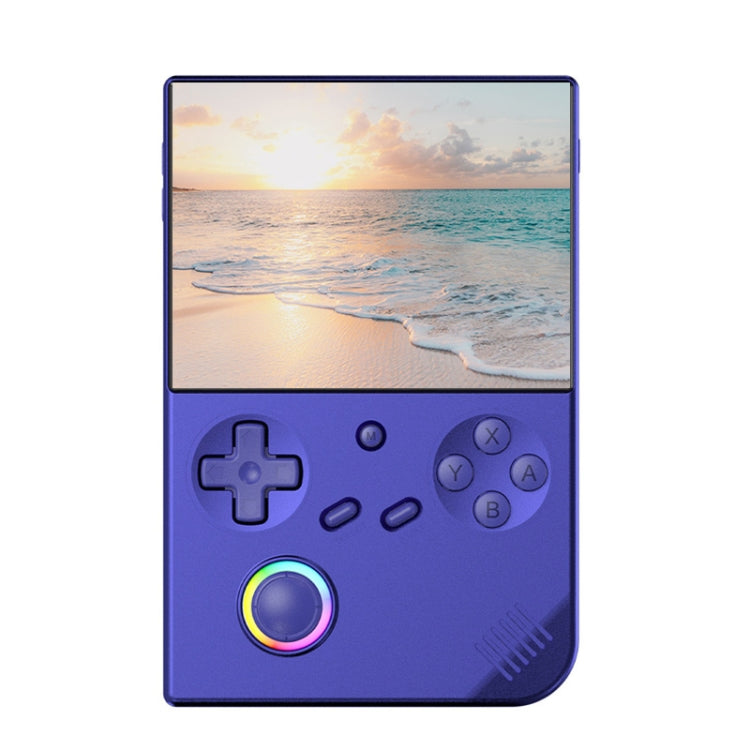 ANBERNIC RG40XXV Vertical HD Screen Joystick Game Console With Ambient Light Portable Retro Handheld Console, Size: 64GB+128GB