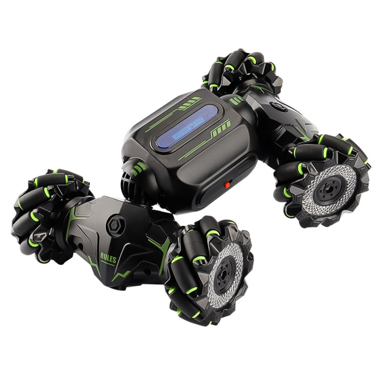 Children RC Car Toy Lights Electric Gesture Sensor Remote Control Twisting Stunt Car, Color: Orange Single RC - 1:12