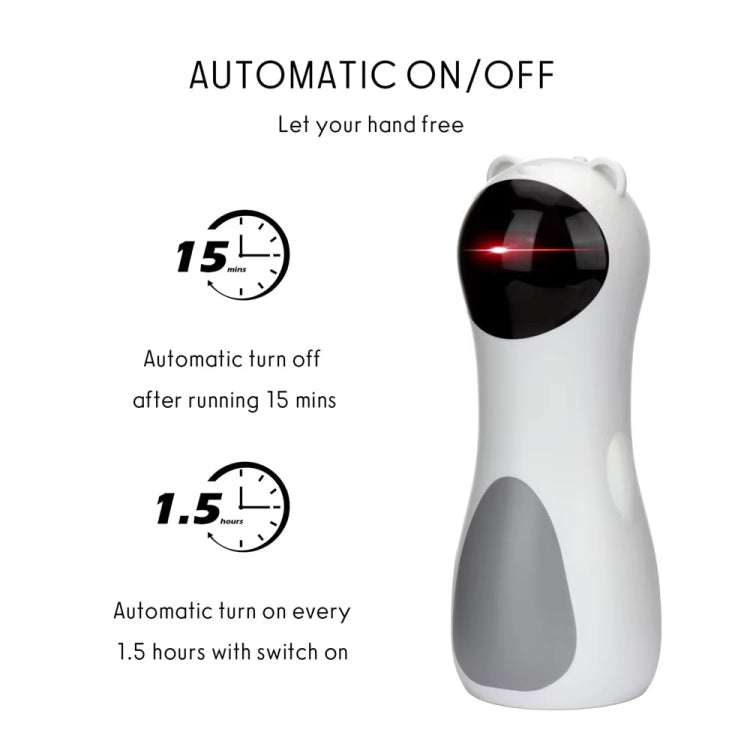 Automatic Laser Cat Toy Teaser Kitten Interactive Training Entertaining Device