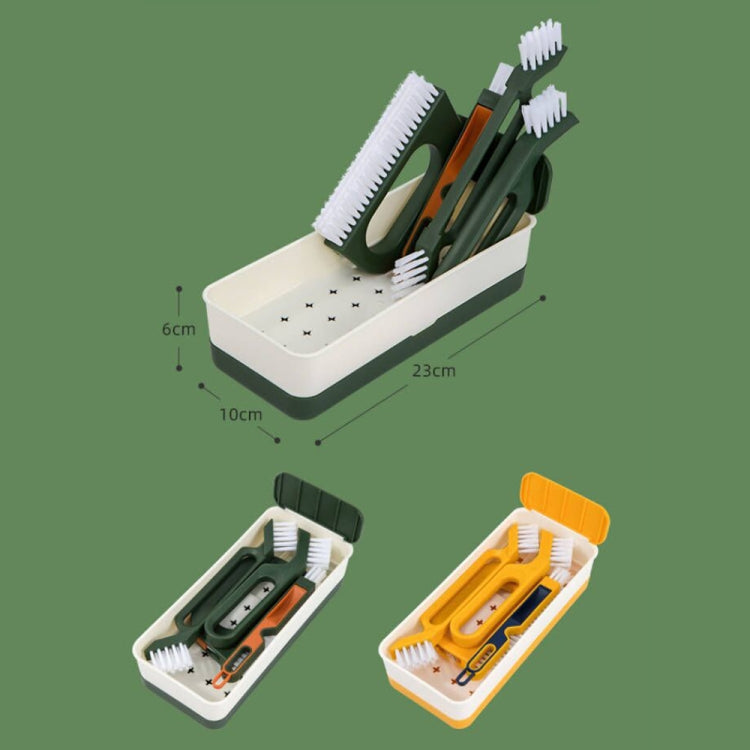4-in-1 Multifunctional Gap Brush Set Household Stove Window Groove Cleaning Brush