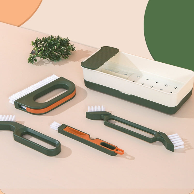 4-in-1 Multifunctional Gap Brush Set Household Stove Window Groove Cleaning Brush