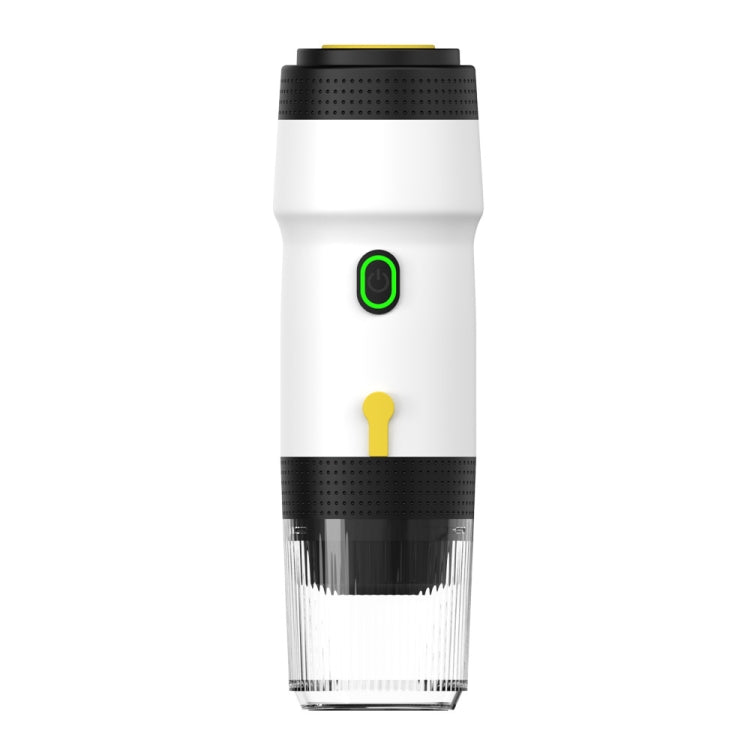 12V 3 In 1 Car Self-heating Coffee Machine Compatible With Large / Small Capsules and Ground Coffee, EU Plug