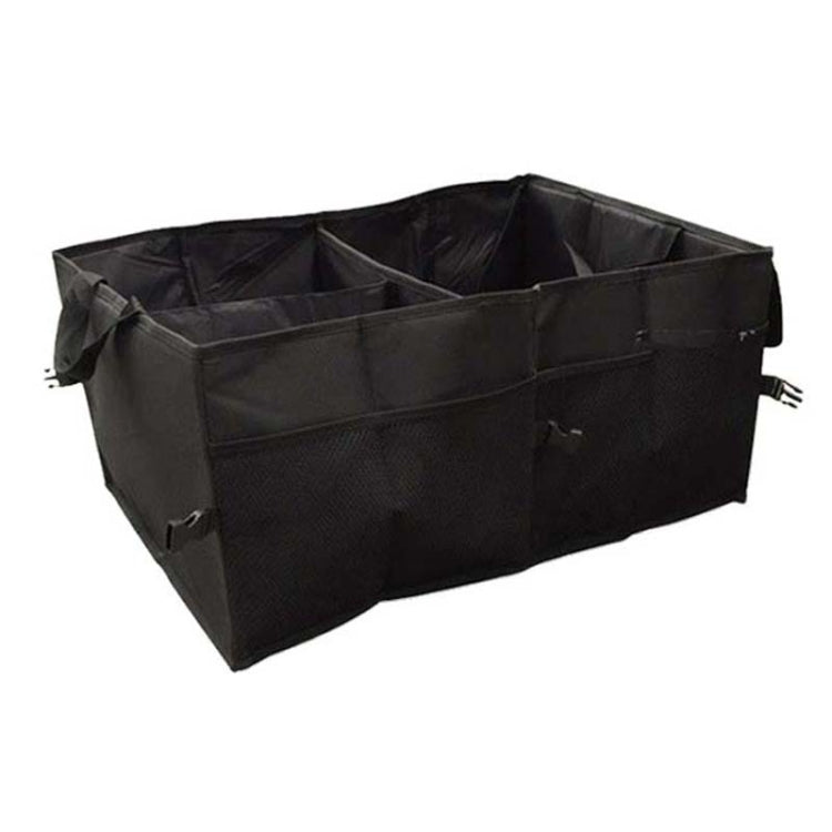 Car Trunk Portable Foldable Organizing And Storing Box - Black